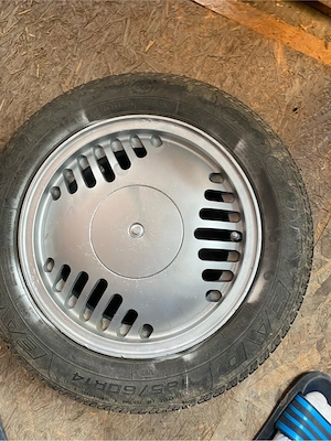 Jante aluminiu vintige 1967 r14/185/60 - imagine 5