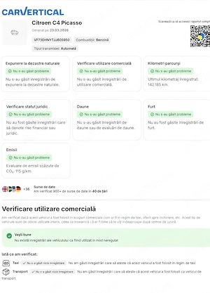 Citroen C4 Picasso Automata, Editie Speciala Rip Curl - Garantie, Istoric - imagine 5