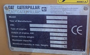 Încărcătorul telescopic Caterpillar TH407,an fabricatie 2010 - imagine 2