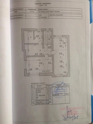 Ap2cam,75mp Etaj2 Mansardat,Bloc tip Vila P+2,str Martisor ,Brancoveanu , Oraselul Copiilor ! - imagine 8