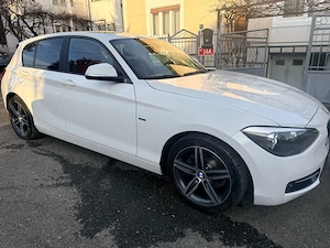 BMW serie 1 Sportline, Unicat, piele rosie - imagine 5