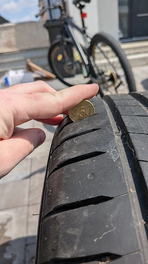 Set 4 Anvelope Vară Hankook Kinergy Eco 2 - 195/65 R15 91H - Stare IMPECABILĂ (Ca Noi) - imagine 2