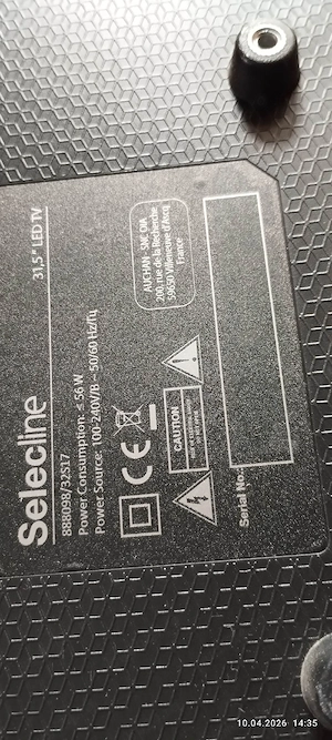led tv Selectline 31,5  diagonala defect  - imagine 3