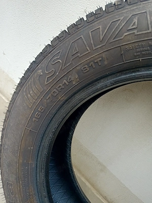 Vând 4 cauciucuri noi 165/70/14 de vara Sava Perfecta  - imagine 2