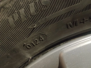 Cauciucuri vara cu jante tabla și capace 215/55R16 DOT 2024 - imagine 3