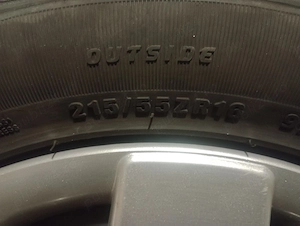 Cauciucuri vara cu jante tabla și capace 215/55R16 DOT 2024 - imagine 5