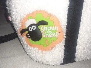 Geanta de transport animale Trixie Shaun The Sheep, 40x26x26 cm, Crem Verde   - imagine 4