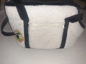 Geanta de transport animale Trixie Shaun The Sheep, 40x26x26 cm, Crem Verde   - imagine 5