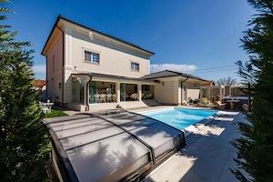 Vila lux de vanzare mobilata, utilata ,piscina ,sauna ,jacuzzi  - imagine 4