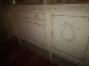 Vânzare mobilă alba din lemn masiv