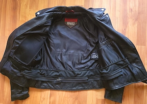 Vând geacă moto piele damă OZONE,mărime M - imagine 4