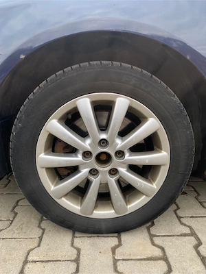 Jante gama VAG 5x112 cauciucuri de iarnă noi - imagine 3