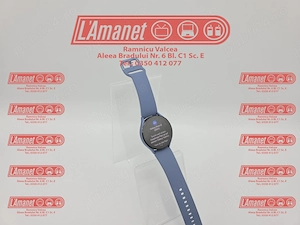 SmartWatch Samsung Watch 5 Blue 44mm GPS Curea Silicon Stare Buna Model SM-R910