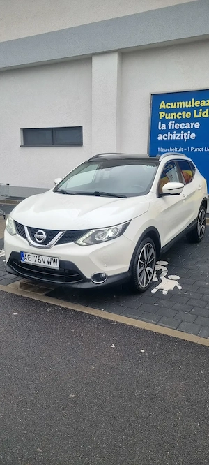 Nissan Qashqai 1.6 diesel 131 cp Euro 6 an 2016 Inmatriculat - imagine 5