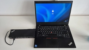 Pachet Laptop Lenovo ThinkPad L14Gen2 cu Incarcator 65W DockingStation Thunderbolt 3 Dock Gen 2 230W