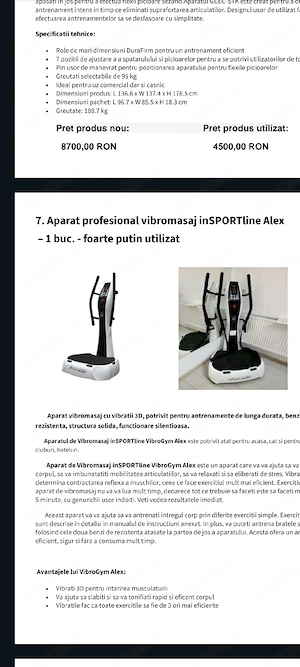 Aparate Fitness Profesionale  - imagine 4