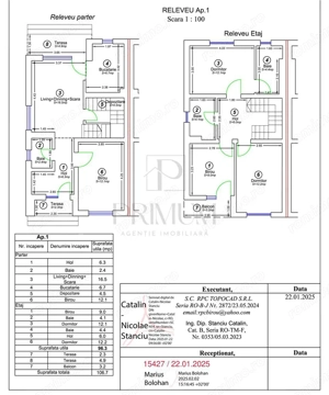 MEHALA | DUPLEX 5 cam | 3 bai | balcon | P+1 | curte | parcare  | P+1
