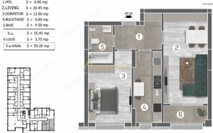 2 camere gata de mutare   Zona Berceni - Metalurgiei - Grand Arena - imagine 12