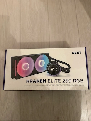 Răcitor lichid NZXT Kraken Elite 280 V2 RGB 280 mm , nou , cutie sigilata - imagine 2