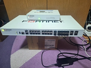 Firewall router Fortinet Fortigate 60F sau 100F cu FortiCloud Key profesional