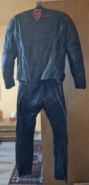 Costum moto din doua bucati - imagine 2