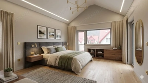 Apartament cu 4 camere 125 mp (4 garsoniere) la cheie + 60 mp pod - Busteni - imagine 3