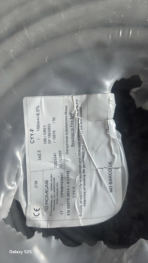 cablu 3 2.5.CYY.F - imagine 3