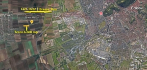 Teren Investiție 6300mp Săcele - 10m de Utilități in Raza Soarelui - imagine 2