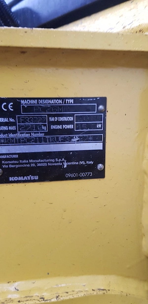 De vânzare miniexcavator komatsu26 an fabricatie 2019 - imagine 3