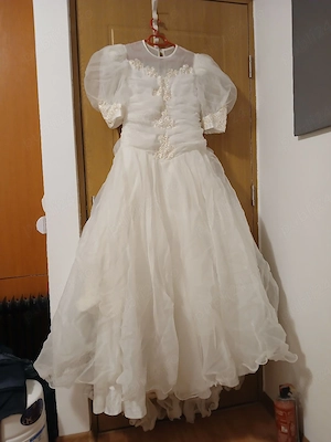 rochie de mireasa marimea 42 - imagine 5