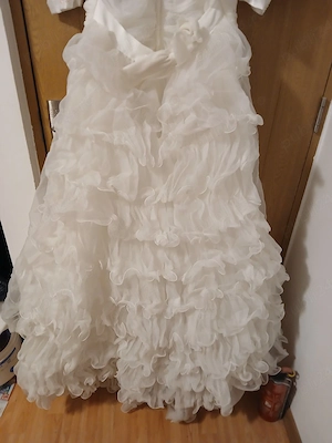 rochie de mireasa marimea 42 - imagine 3