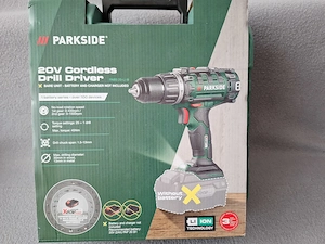 Masina de gaurit si insurubat (bormasina), Parkside PABS 20-Li I9
