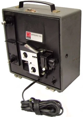 proiector pelicula 8 mm - kodak instamatic m60l - functional proba video 