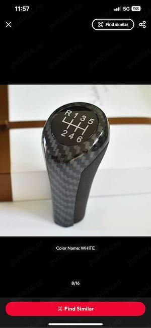 Grile radiator,manete schimbator.capace jante, buton pornire E60 E90  - imagine 2