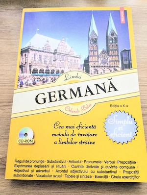 Carte nouă Limba Germană cu CD audio nou de Orlando Balaș 