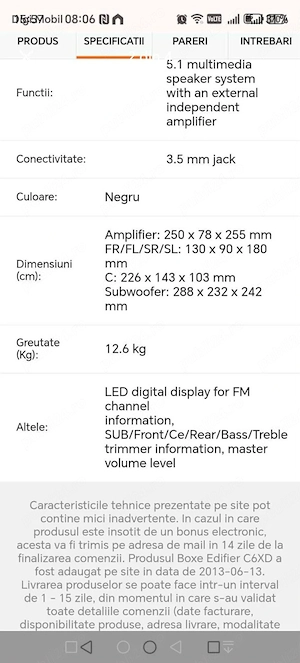 Sistem 5,1 edifier - imagine 3