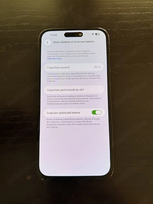 iPhone 14 Pro Max 83% Baterie