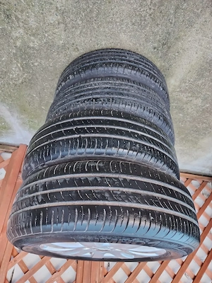 Jante Magneziu 5/112/15 plus cauciucuri de vara 195/65/15 - imagine 3