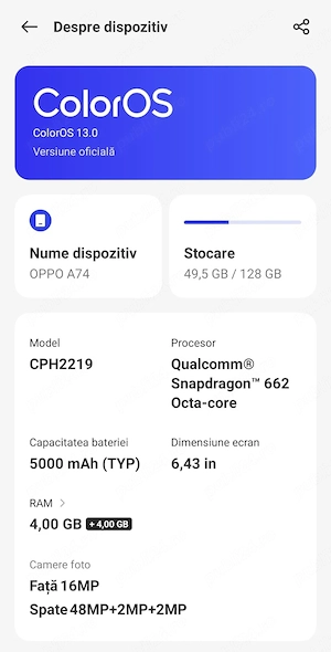 Oppo A74 !