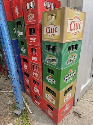 Navete bere Beks, Timișoreana, Bergenbier, Ursus, Ciucaș, Becks,Hei - imagine 2