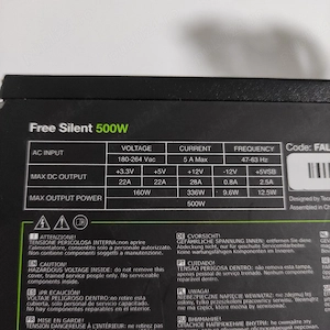 Sursă PC Tecnoware Free Silent 500W - imagine 3