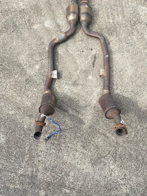 Toba evacuare inox cu catalizator Mercedes E320 benzina - imagine 2