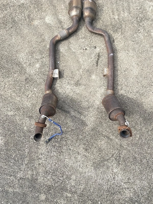 Toba evacuare inox cu catalizator Mercedes E320 benzina - imagine 7