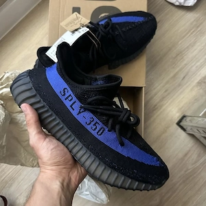 Pantofi Sport Adidas Yeezy 350 Dazzling Blue - 100% originali - Rari