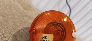 Semnalizare moto Harley Davidson  Made in USA 68403-86A piesa NOS - imagine 4