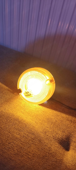 Semnalizare moto Harley Davidson  Made in USA 68403-86A piesa NOS - imagine 3