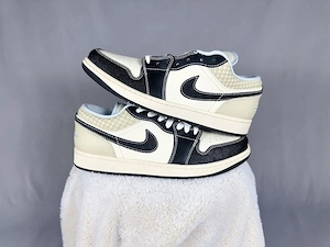 Pantofi Sport Air Jordan 1 Low OG Muslin   Coconut Milk- 100% Original