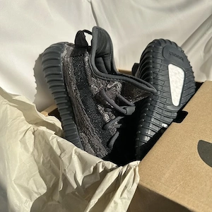 Pantofi Sport Adidas Yeezy 350 Dark Salt- 100% originali - imagine 2