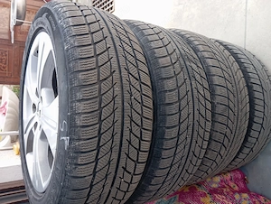 Jante aliaj pe 17, originale Renault,225/50/17, M+S, cu senzori presiune  - imagine 9