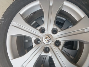 Jante aliaj pe 17, originale Renault,225/50/17, M+S, cu senzori presiune  - imagine 4